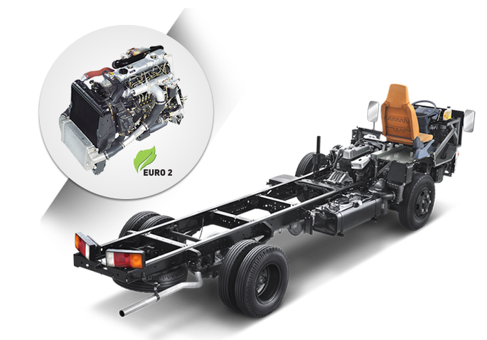 mesin fe 84 bus chassis 2