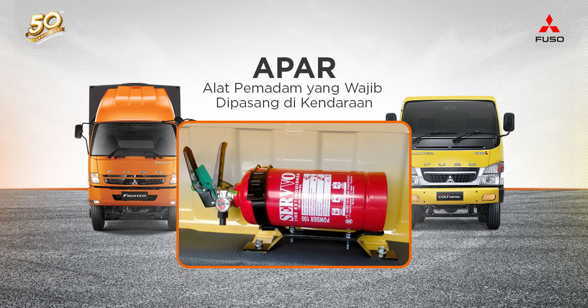 APAR Wajib Dipasang Kendaraan
