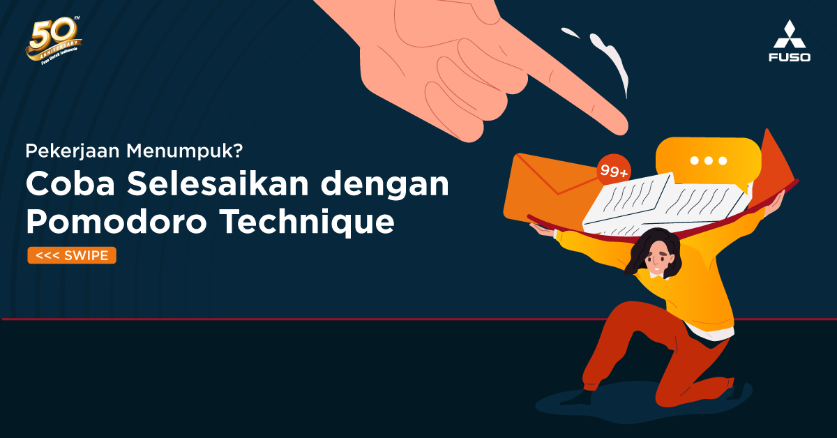 Pekerjaan Menumpuk Coba Pomodoro Technique