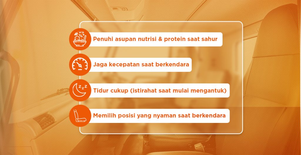 Tips Tangguh Berkendara Saat Bulan Puasa