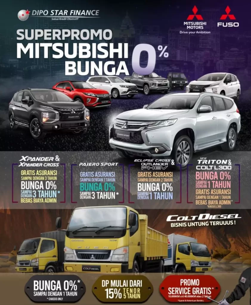 PAKET KREDIT MITSUBISHI